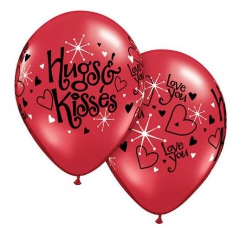 Printed Love Latex Balloon